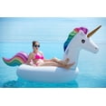 thumbnail image 2 of Flotador inflable con forma de unicornio para piscina Jasonwell Giant, montable, 2 of 8