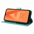 thumbnail image 2 of Mantto for Samsung Galaxy A32 5G Wallet Case, [Flower Embossed] Premium PU Leather Wallet Flip Protective Phone Case Cover with Card Slots and Stand for Samsung Galaxy A32 5G,Green, 2 of 8