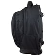 thumbnail image 3 of Black Edmonton Oilers 19'' Premium Wheeled Backpack, 3 of 7