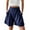Navy, variant on ZZwxWA Womens High Waisted Dressy Shorts Pleated Wide Leg Summer Casual Shorts Flare Business Work Short Pants with Pockets