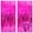 Pink, variant on KatchOn, Green Streamers - 3.2x8 Ft, Pack of 2 | Green Backdrop for Halloween Decorations, Jungle Party Decoration | Foil Fringe Curtains for Dinosaur, Tropical, Safari Party, Christmas Decorations