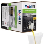 (2 pack) Mobil 1 Advanced Fuel Economy Full Synthetic Motor Oil 0W-20, 12 Quart