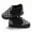 Noir, variante sur ITFABS Chaussures de Berceau pour Bébé, Pré-Marcheur, Semelle Souple, Chaussons Antidérapants pour Tout-Petits