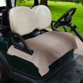 thumbnail image 2 of Golf Cart Seat Covers for 2 Seater,Brown Ombre Microfiber Cart Seat Towel Blanket,Modern Abstract Art Farmhouse Gradient Absorbent Breathable Non Slip Bench Seats Protector for Golf Course 51"x31", 2 of 9