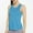 Blue, variant on !Women's Sleeveless Workout Shirts, Backless Drawstring Athletic Racerback Tank Loose Quick Dry Yoga Tops