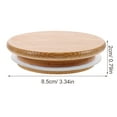 thumbnail image 4 of HEALEEP Bamboo Water Pitcher Lid Prevent Water Leakage for Daily Use 1Pack, 4 of 5