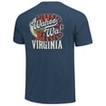 thumbnail image 3 of Unisex Navy Virginia Cavaliers Hyper Local Stadium Map Phrase T-Shirt, 3 of 3