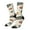 2 Black-2, variant on Retro Vintage Tape Crew Socks for Men & Women, Breathable Casual Athletic Ankle Socks