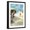 Black Frame, variant on Art.com Hilton Head Island, South Carolina - Woman on Beach Art Print by Lantern Press, 12" x 18"