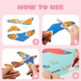 thumbnail image 2 of Joyfy 28 Packs Valentines Day Cards With Foam Airplanes for Kids Valentines School Class Favors Boys Exchange Toys Gifts, 2 of 6