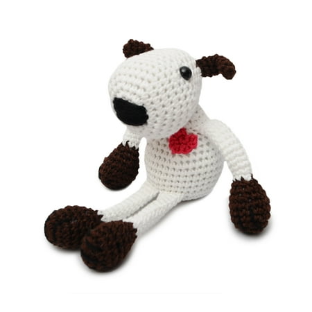White Puppy Love Handmade Amigurumi Stuffed Toy Knit ...