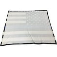 thumbnail image 2 of Thin Blue Line Throw Blanket - , Black, White, Blue, Police Support, Christmas, Soft Cozy Fleece Blanket for Couch, Law Enforcement Appreciation, Home Decor, Sofa, Bed, Office Thin Blue Line, 2 of 3