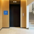 thumbnail image 5 of ADA CENTRAL SIGNS - 6" X6" Floor 3 Sign - ADA Compliant Tactile Graphics Grade 2 Braille Text Acrylic Wall Signs - Directional Assistance, Floor Number Safety for Office, school Hospital, Apartment, 5 of 7