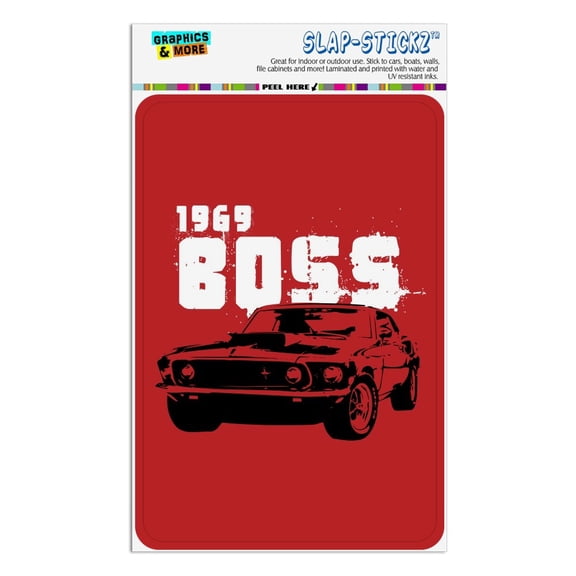 Ford Mustang 1969 Boss Home Business Office Sign