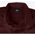 thumbnail image 7 of Bestman Solid Button Down Shirt For Men Long Sleeve With Patch Pocket Formal Business Wear, 7 of 7