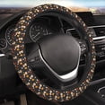 thumbnail image 6 of KLL Car Steering Wheel Cover, Universal 15 inch, Soft Elastic and Comfortable,Car Accessories Decorations Autumn Fox, 6 of 6