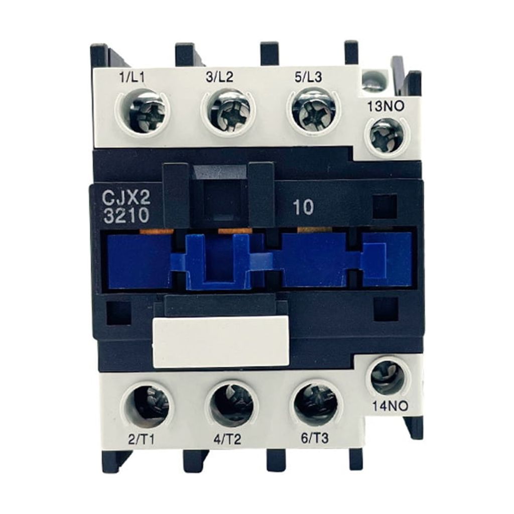 CJX2-3210 Low Voltages Contactor High Conductivity Din Rail Mounted Normal Open Contactor For Welding Machines Motors