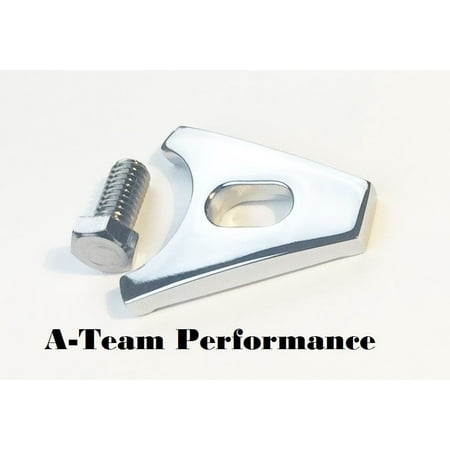 Chrome Distributor Hold Down Clamp - CHROME STEEL CHEVY DISTRIBUTOR CLAMP HOLD DOWN SBC BBC SB BB HEI ELECTRONIC IGN
