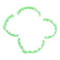 thumbnail image 1 of Propeller Bumper Guards for Flip Drone Protective Covers Fluorescent Color, 1 of 7
