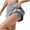 Gray, variant on Womens Mini Skirt with Liner, High Waisted Pull on Built in Shorts Casual Summer Skirts, Black, XXL