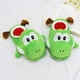 thumbnail image 1 of Super Mario Anime figura Yoshi algodón zapatillas dibujos animados felpa hogar interior talla única EE. UU. adultos regalos de navidad Otoño Invierno zhangmengya LED, 1 of 1