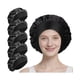 thumbnail image 1 of wonima11 5 Pack Satin Bonnet for Women, 30cm Adjustable No-Slip Sleep Cap for Curly Hair, Breathable Head Wrap for Sleeping & Skincare, 1 of 1