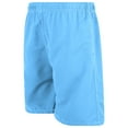 thumbnail image 4 of iBerryNY Boys Swim Trunks Kids Beach Board Shorts Adjustable Waist 2 Side Pockets, Turquoise, X-Large, 4 of 5