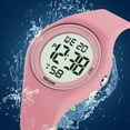 thumbnail image 3 of Reloj Digital Para Niños, Cronómetro Resistente Al Agua, Alarma Con Retroiluminación EL, Podómetro Para Niños Y Niñas De 5 A 15 Años, 3 of 7