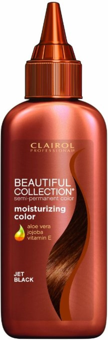 Clairol Professional Beautiful Collection Semi Permanent Hair Color Clairol Professional Beautiful Collection Semi Permanent Hair Color Jet Black 3 Oz