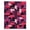 Purple, Pattern 12, variant on ODIKA 4'x6' Machine Washable Non-Slip Area Rug, Geometric Burgundy High Traffic Rug, Pink, 977826