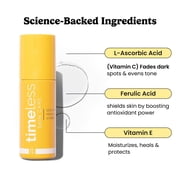 Timeless Skin Care Vitamin C Serum with Vitamin E and Ferulic Acid, Brightening, Fragrance-Free, 1.7 fl oz