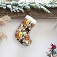 thumbnail image 5 of Cauagu Cats & Dogs Group for Christmas Stockings,1-Pack Large Xmas Stocking Holiday and Farmhouse Stocking Fit for Christmas Holiday Party Decoration(17.7*11 Inch), 5 of 7