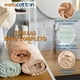 thumbnail image 3 of Pack De 5 Toallas De Baño Surtidas MELOCOTTON HOGAR 180x50cm Extra Suaves y Absorbentes, 3 of 4