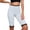 Light Blue, variant on Stamzod Leggings for Women Tummy Control Lace Patchwork Slim Fit Yoga Pants Women Knee Length High Waisted Leggings Blue XL