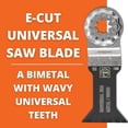 thumbnail image 3 of Fein E-Cut Universal 223 Saw Blade With Bi Metal Toothing For Various Applications, 3 of 7