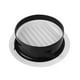 thumbnail image 3 of 1pc ABS Ceiling Wall Air Ventilation Cover Round Ducting Air Vent Grille Louver 75/100/125/150/200mm Kitchen Bath Air Outlet, 3 of 5