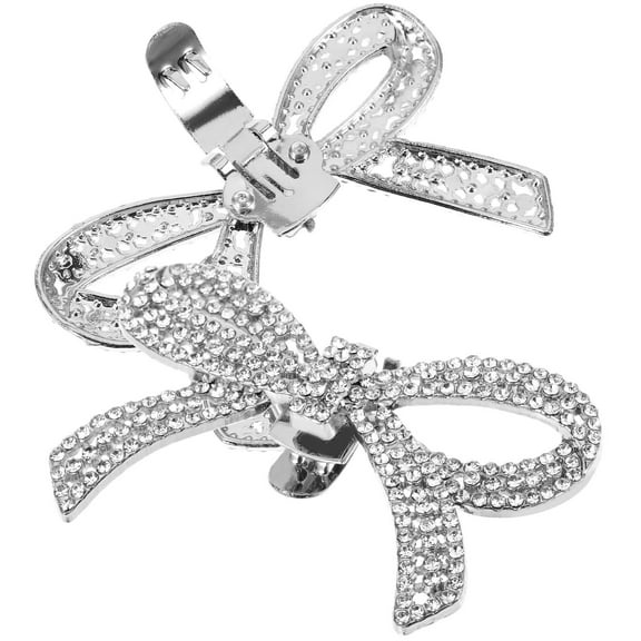 Homoyoyo Rhinestone Metal High Heel Shoe Buckles 1 Pair for Women and Girls Elegant Shoe Accessories