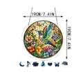 thumbnail image 5 of Acrylic Puzzles Suncatcher, 7.4 Inch Hummingbird Window Suncatcher Acrylic Puzzle, DIY Acrylic Suncatcher Jigsaw Puzzle Home Decor Art Gift, 5 of 5