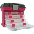 thumbnail image 3 of Grab'n'Go Rack System, Small Magenta Storage with 4 Utility Boxes, 3 of 5