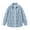 Blue, variant on Cmtiyu Denim Jacket for Women, Oversized Distressed Washed Lapel Button Down Jackets with Pockets, Vintage Outerwear Jean Jacket Coat, S-2XL