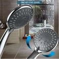 thumbnail image 4 of 5 Setting Shower Head High Pressure Bathroom Showerhead Water Saving Hand Held, 4 of 6