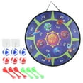 thumbnail image 2 of SPOORYYO Dinosaur Sky Shape Children's Dart Board Game - Double Competitive Axe Throwing Toy for Indoor & Outdoor Fun, 2 of 9