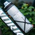 thumbnail image 3 of Pava Botella de agua aislada para bicicleta de montaña, sin BPA, para ciclismo y deportes, botella exprimible con cubierta antipolvo, 3 of 7