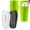 Green, variant on LJNYFDC Youth Soccer Shin Guards 1 Pair Youth Soccer Shin Guards Elastic Sleeves EVA Cushion Protective Football Equipment