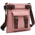 thumbnail image 3 of Dasein Women Lightweight Crossbody Bags Soft Vegan Leather Messenger Bag Shoulder Bag Travel Purse, 3 of 9