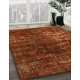 thumbnail image 2 of Ahgly Company Indoor Rectangle Abstract Red Fox Red Area Rugs, 8' x 10', 2 of 6
