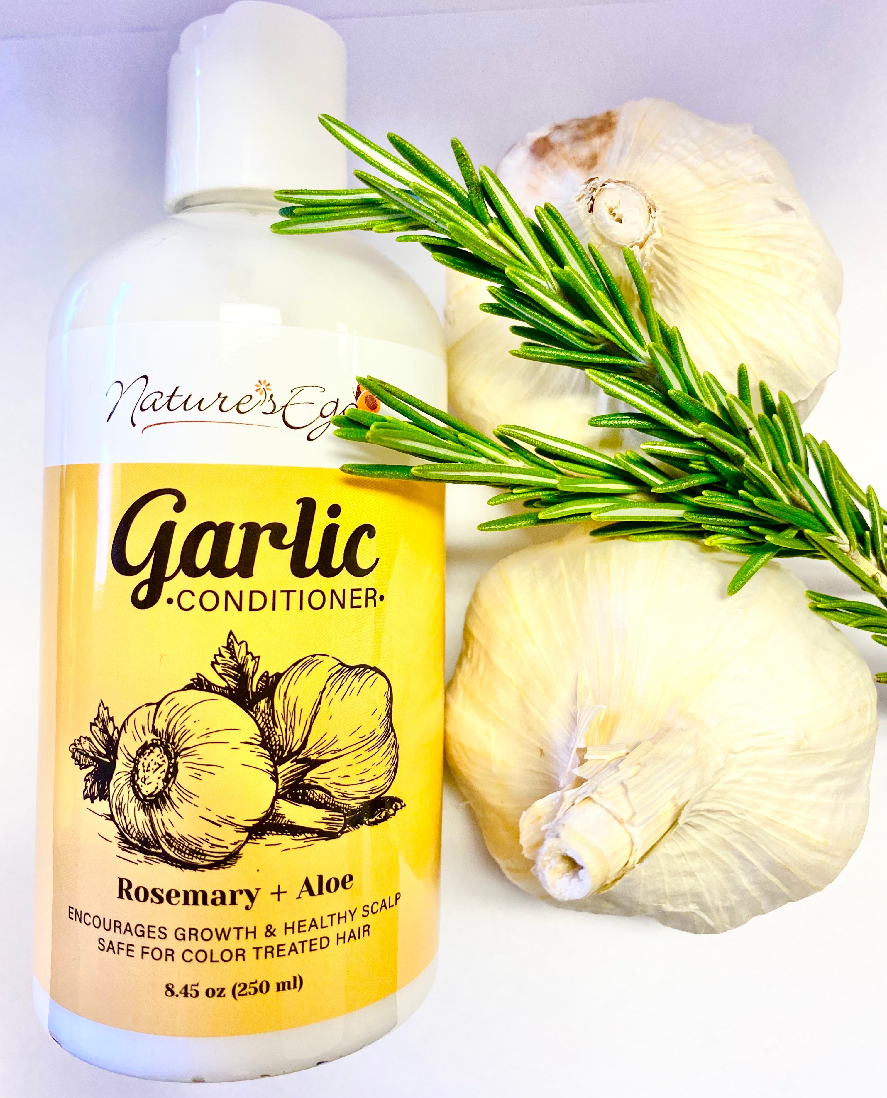 Garlic Conditioner 8 oz (hair growth, dandruff, fungus, alopecia, all