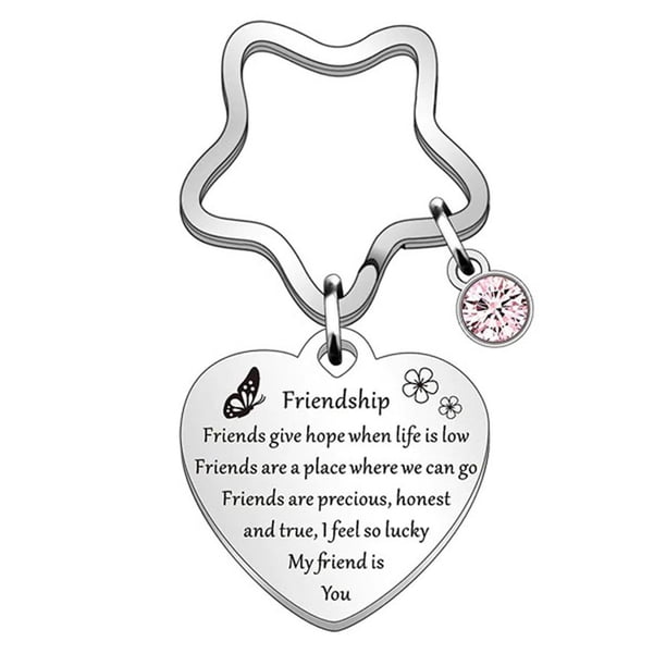 Llavero para hermanas, llavero, accesorio de joyería, amistad, amigos, regalos para fiestas, mujeres, cumpleaños, Navidad