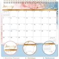 TRAHOO2024 Desk Calendar 12 Months Desk Calendar, January December