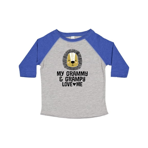 Inktastic My Grammy and Grampy Love Me Boys Toddler T-Shirt